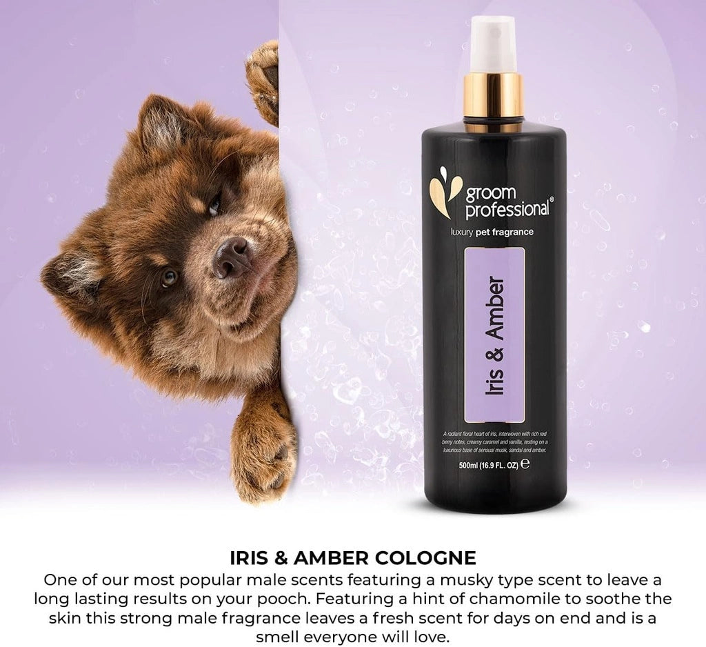 Groom Professional Exclusive Iris & Amber Perfume for Dog