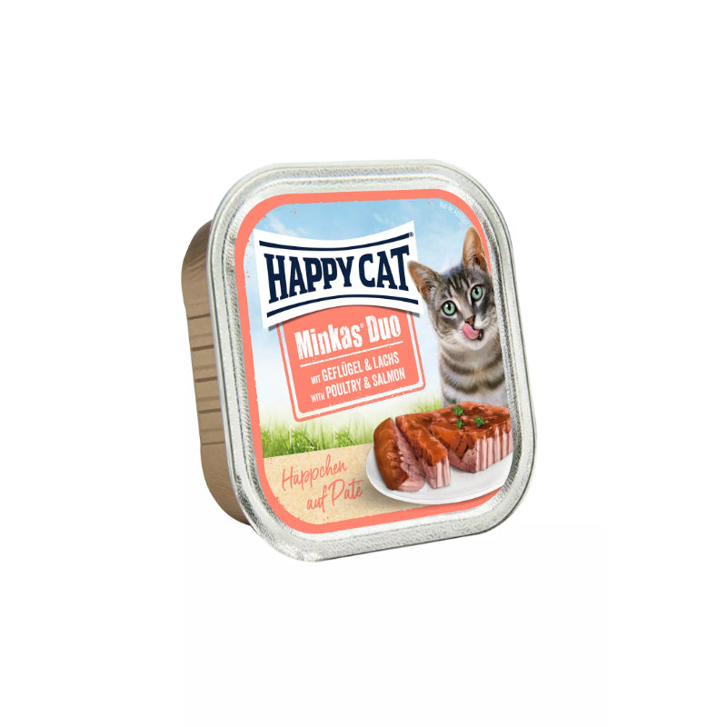 Happy Cat Minkas Duo Poultry & Salmon 0.1Kg