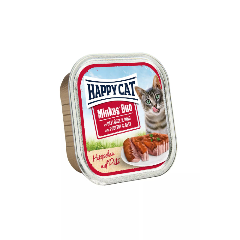 Happy Cat Minkas Duo Poultry & Beef 0.1Kg