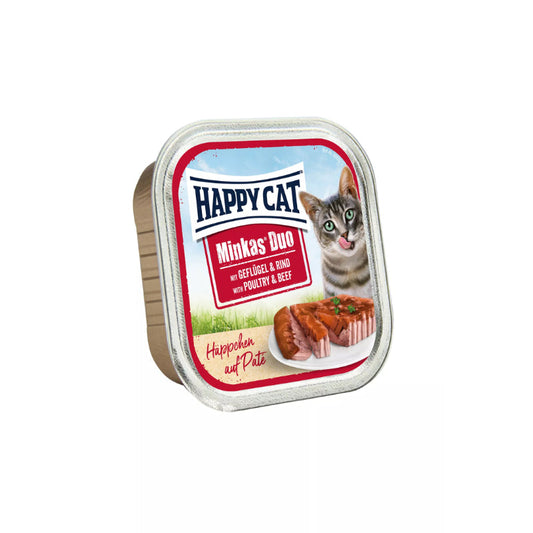 Happy Cat Minkas Duo Poultry & Beef 0.1Kg