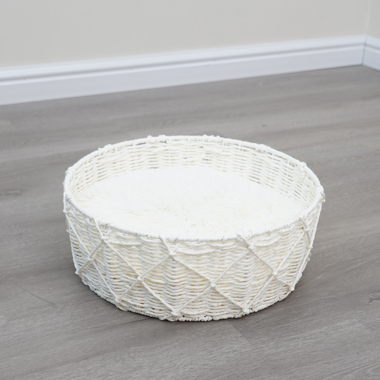 Catry Cat Bed Basket 40x40x15h cm