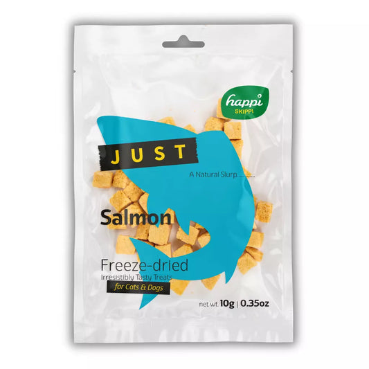 Happi Skippi Freeze-Dried Treat Salmon for Cats & Dogs - 10g