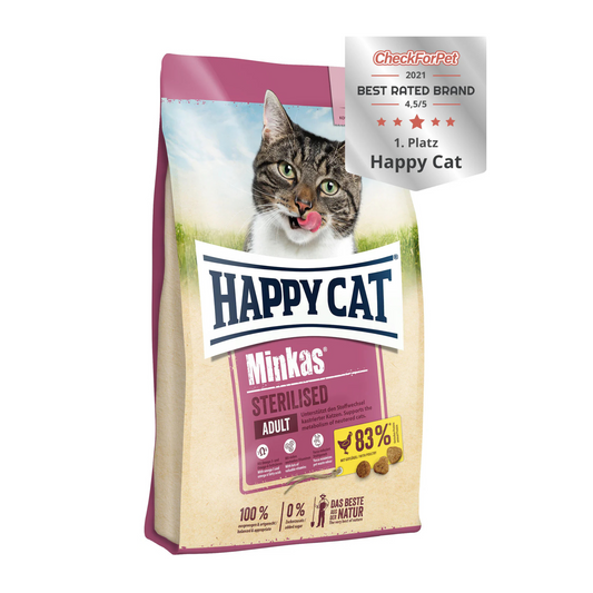 Happy Cat Minkas Sterilized 10kg
