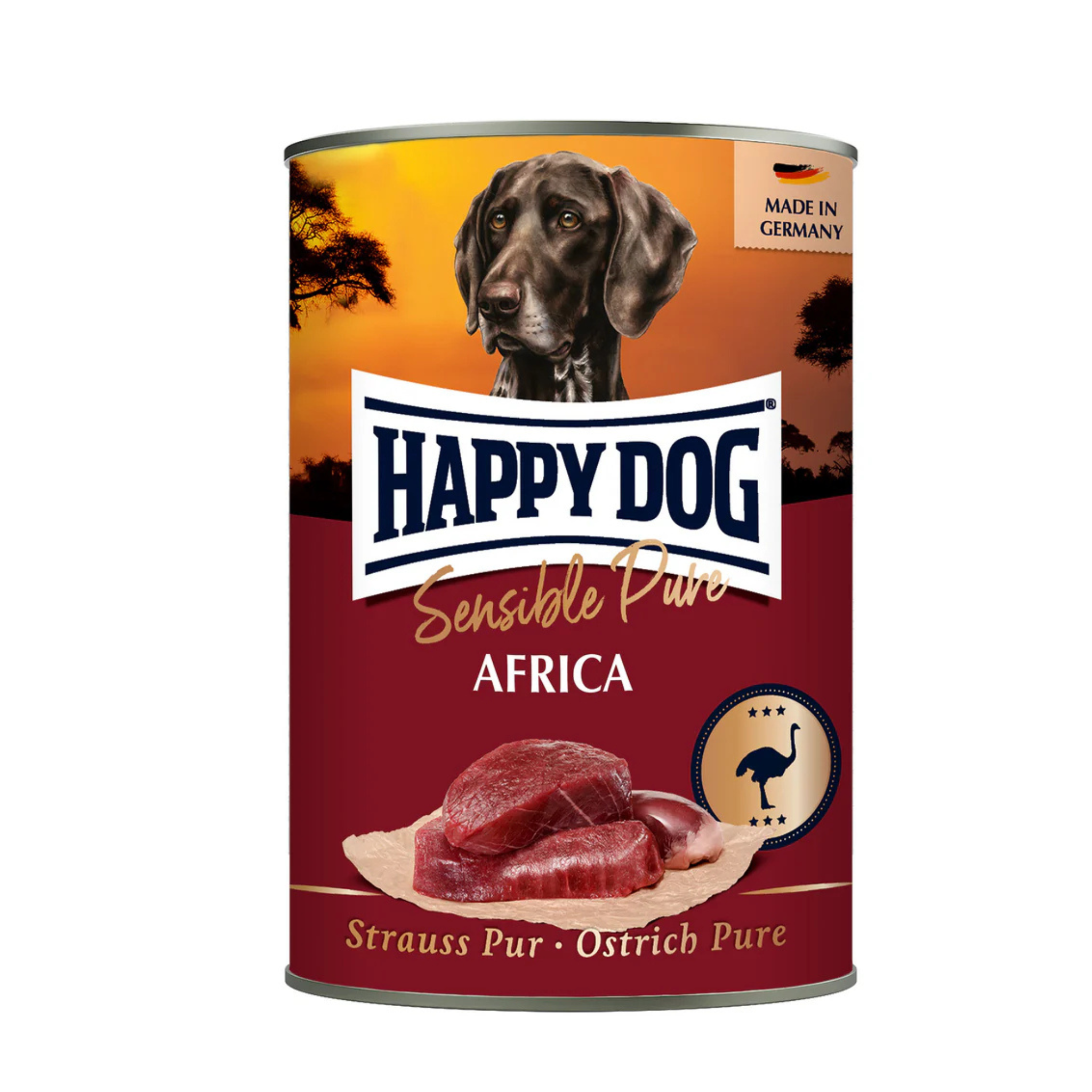 Happy Dog Strauss Pure(Ostrich Pure) 400 G