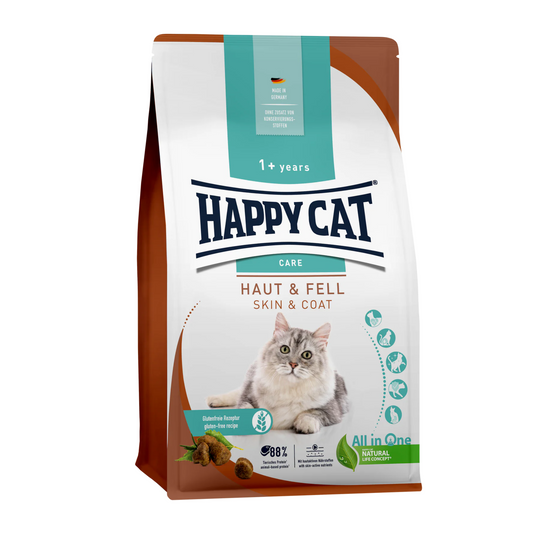 Happy cat Sensitive Skin and coat 1.3 kg