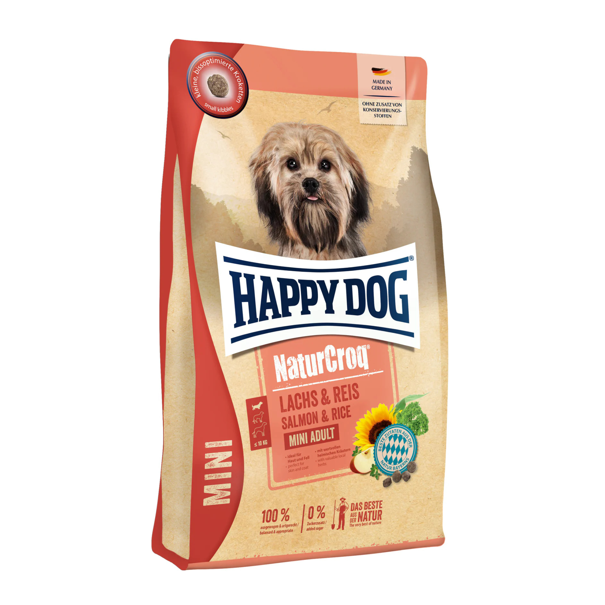 Happy Dog NaturCroq Mini Lachs & Reis 4 KG