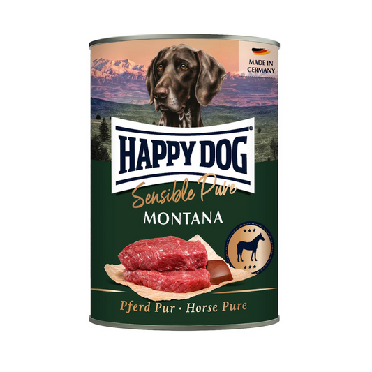 Happy Dog Wet Food Horse Pure Pferd Pur - 0.4 kg
