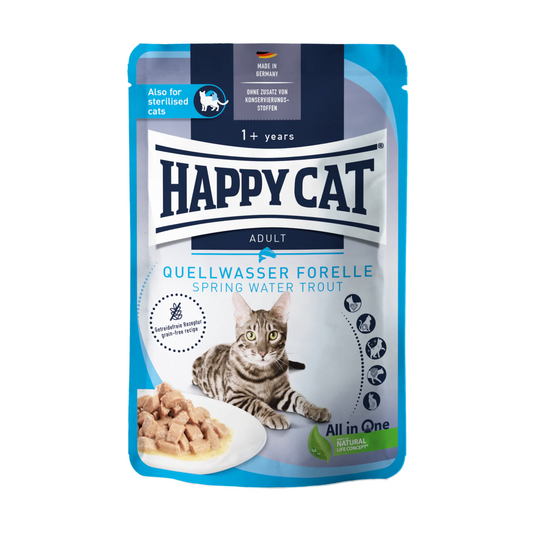 Happy Cat MIS Culinary Spring Water Trout 85g