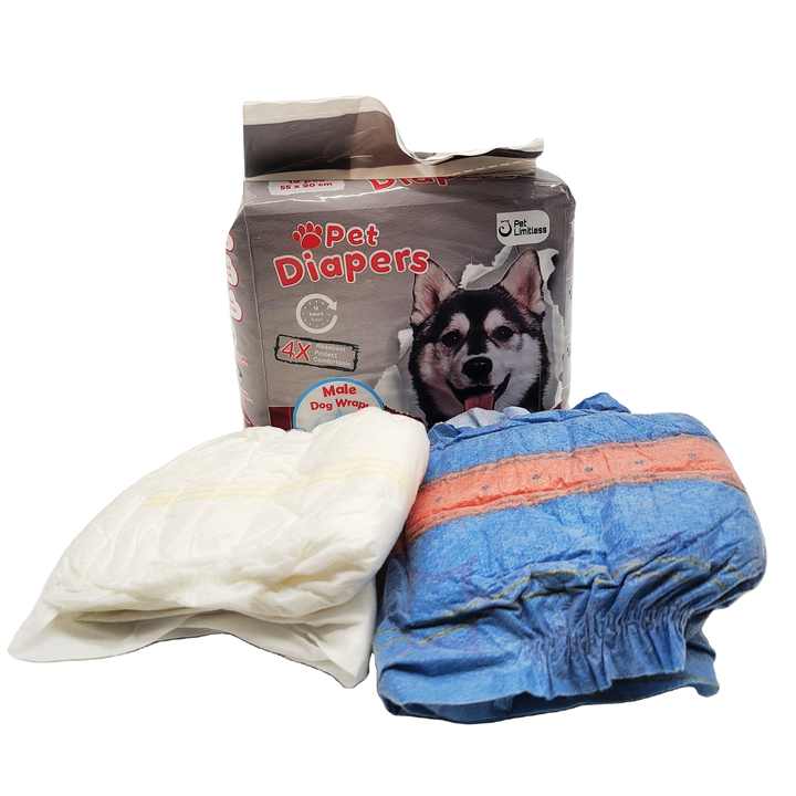 Petbroo Male Pet Diaper (55x20cm) Size - Small