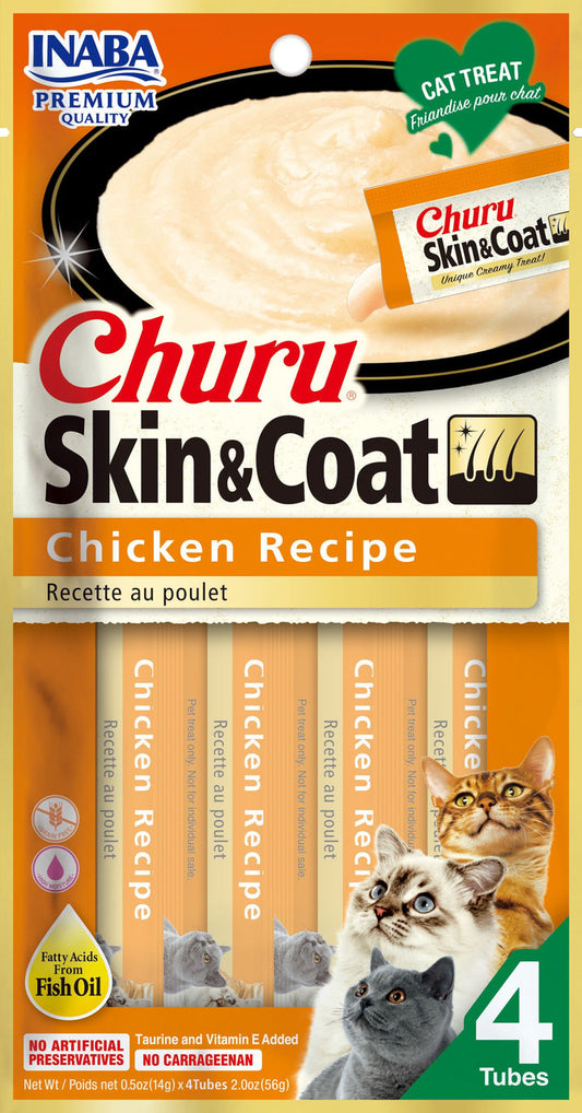 Inaba Churu Skin & Coat Chicken