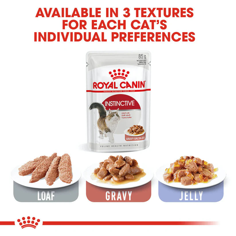 Feline Health Nutrition Instinctive Adult Cats Gravy (Wet Food - Pouches)
