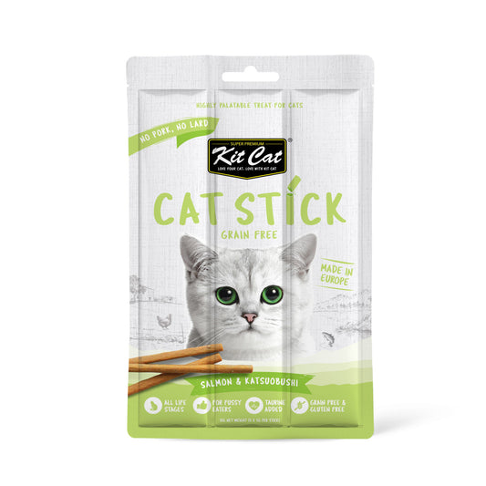 Kit Cat Grain-Free Cat Stick ‚Salmon & Katsuobushi 15g
