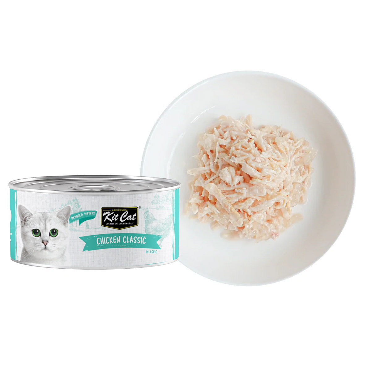 Kit Cat Tin ‚Chicken Classic Wet Food for Cats 80g