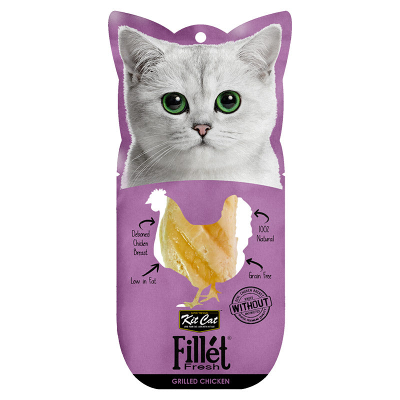 Kit Cat Fillet Grilled Chicken ‚Premium Cat Meal