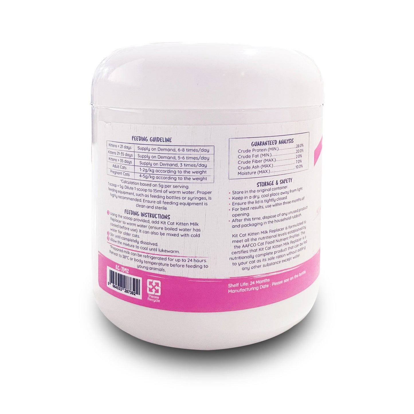 Kit Cat Kitten Milk Replacer Powder ‚200g Supplement