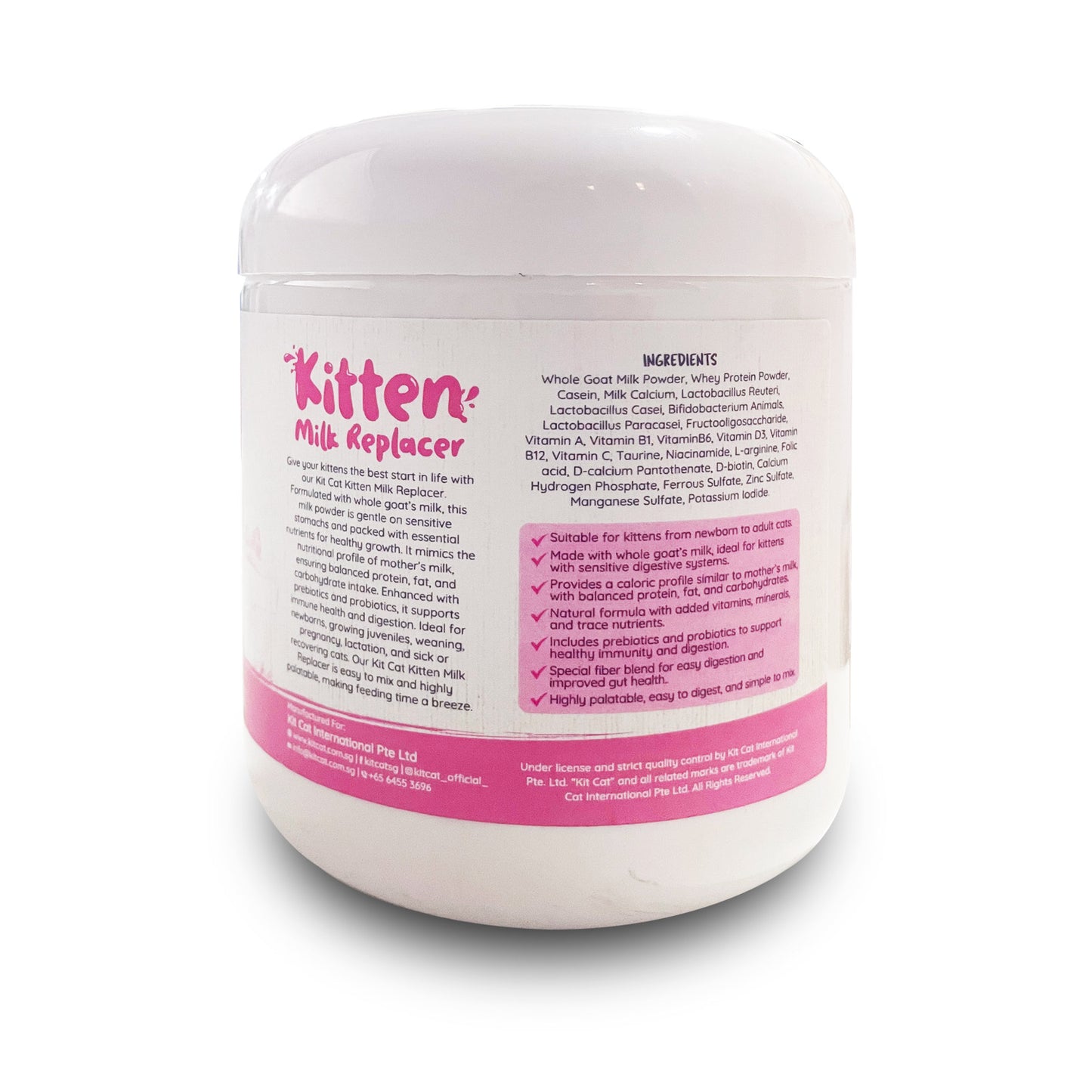 Kit Cat Kitten Milk Replacer Powder ‚200g Supplement
