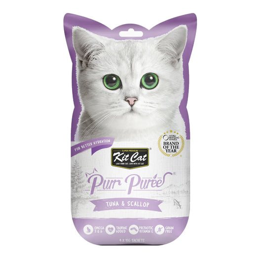 Kit Cat Puree ‚Tuna & Scallop Cat Treat 60g