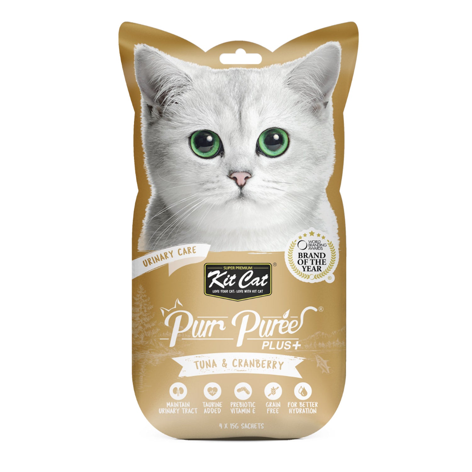 Kit Cat PureePlus Urinary Care ‚Tuna 60g Cat Treat