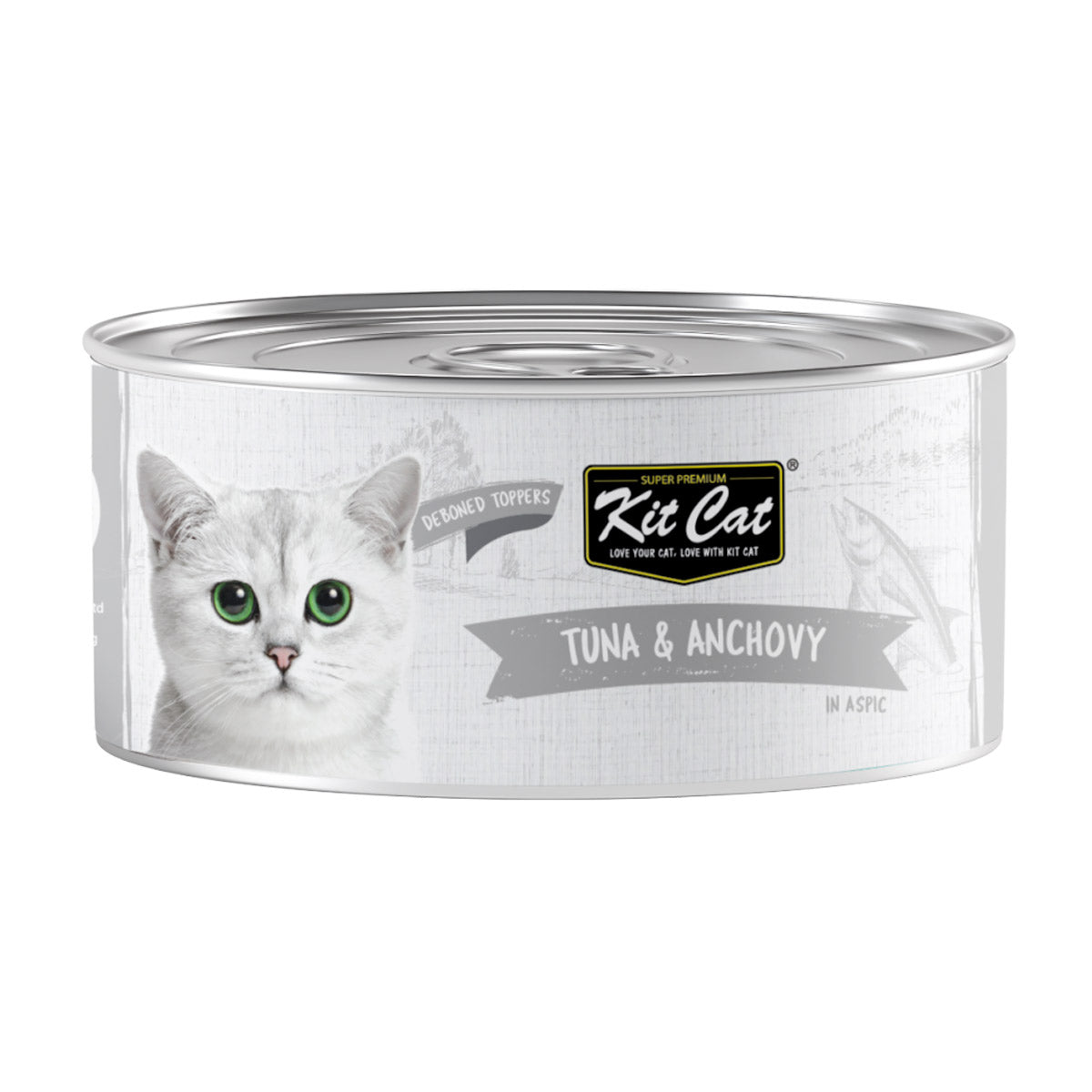Kit Cat Tin Topper ‚Tuna & Anchovy in Broth 80g