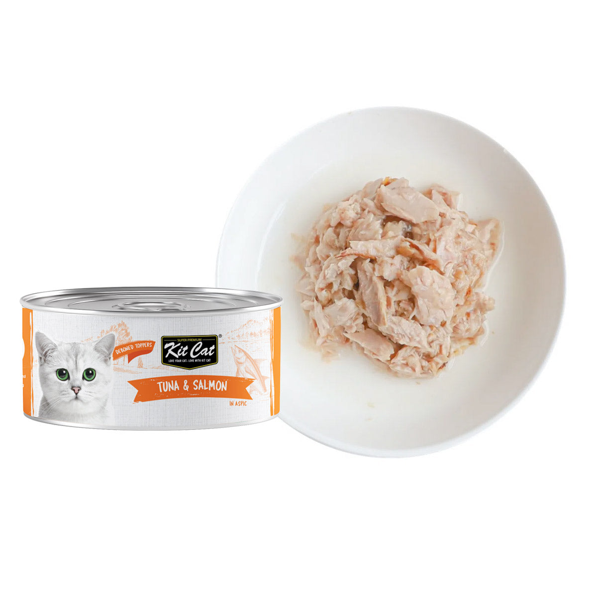 Kit Cat Tin ‚Tuna & Salmon Wet Food for Cats 80g