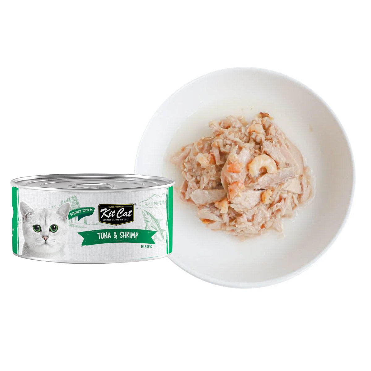 Kit Cat Tin Topper ‚Tuna & Shrimp in Broth 80g