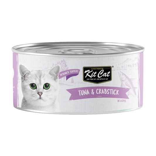 Kit Cat Tin ‚Tuna & Crab Wet Food for Cats 80g