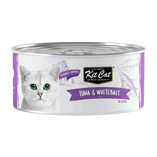 Kit Cat Tin Topper ‚Tuna & Whitebait in Broth 80g