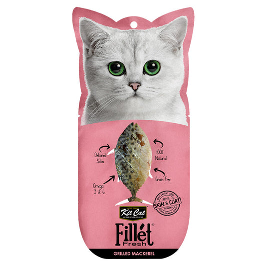 Kit Cat Fillet Grilled Mackerel ‚Natural Wet Cat Food
