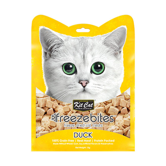 Kit Cat Freeze-Dried Duck Treats ‚15g Grain-Free Reward