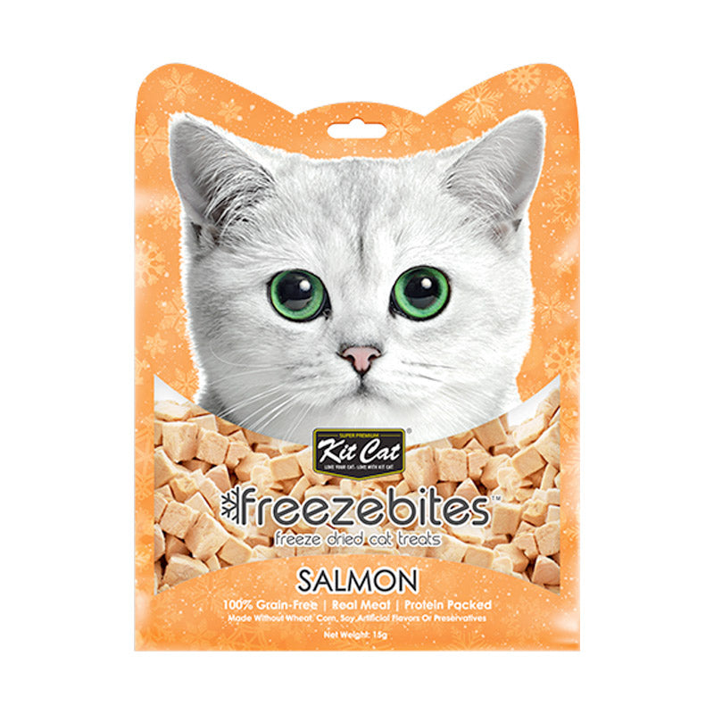 Kit Cat Freeze-Dried Salmon Treats ‚15g Protein Snack