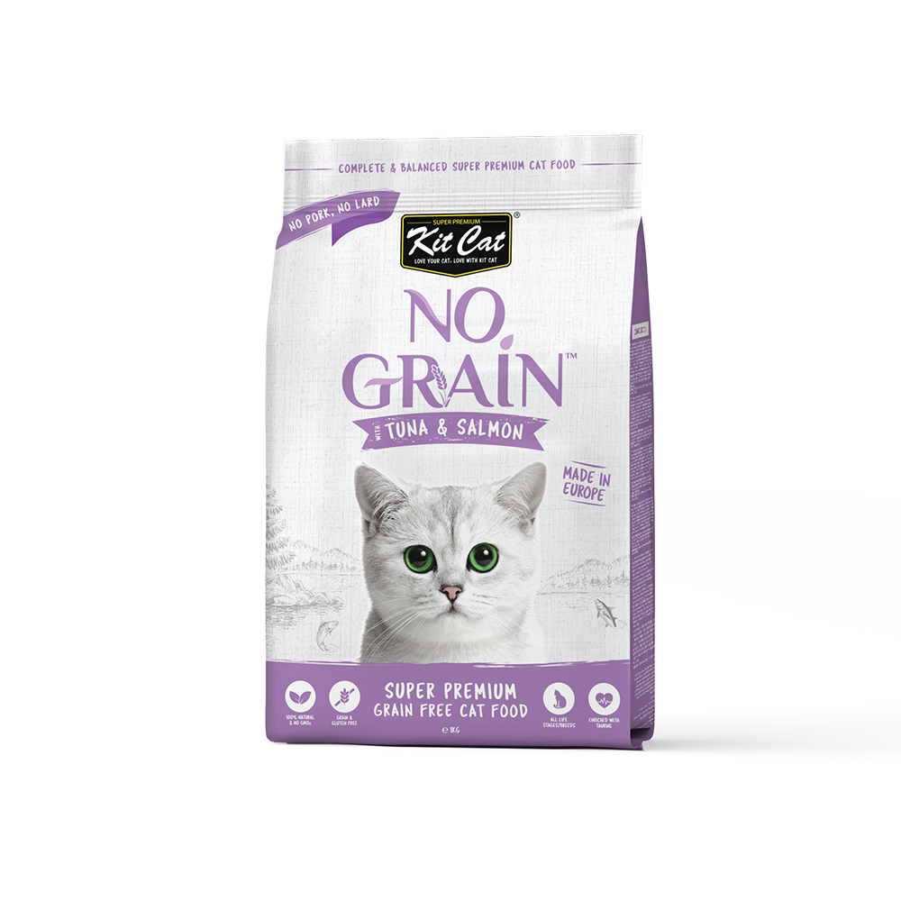 Kit Cat No Grain Tuna & Salmon 1Kg