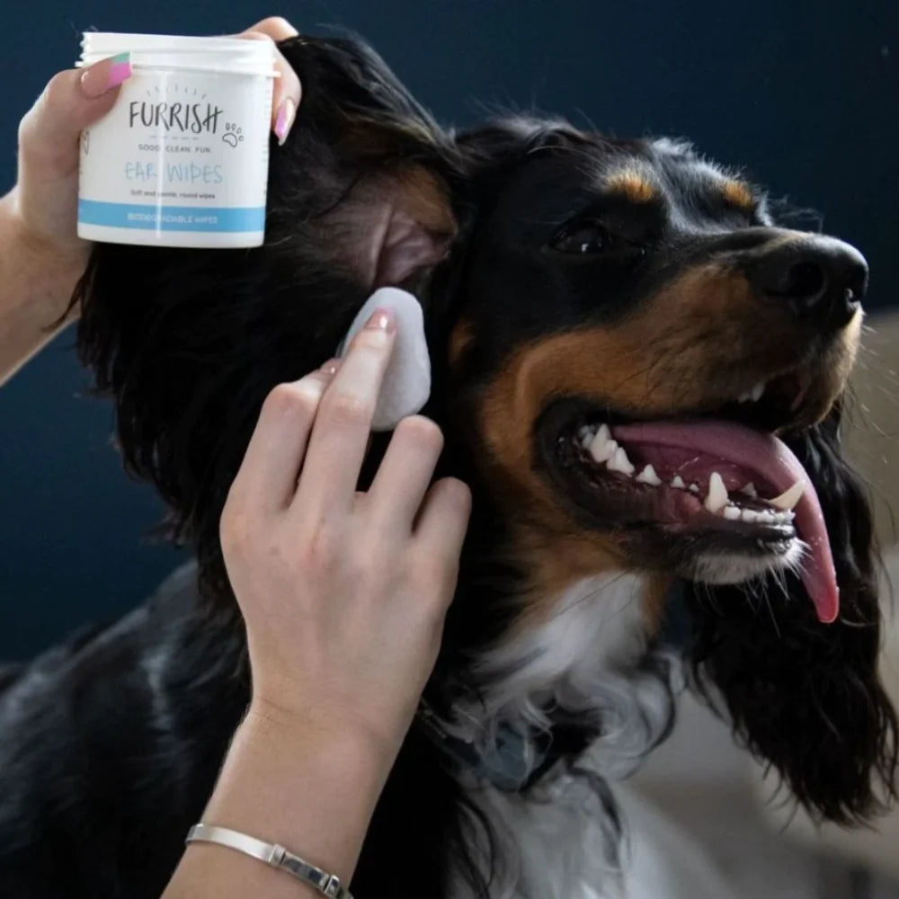 Furrish Ear Wipes for Pets – 100 Pack