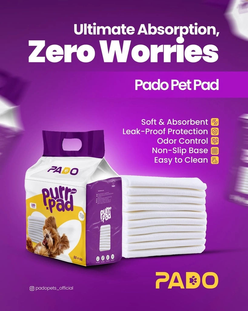 Pado Pet Pad Advanced Layer Protection 60x90cm - 40pcs