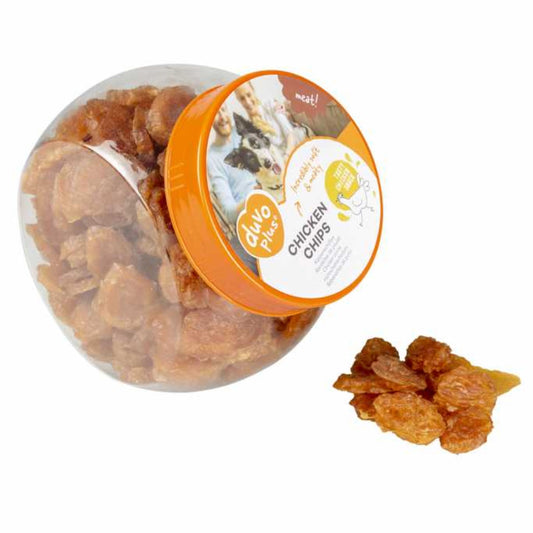 Duvo+ Meat Chicken Chips Dog Treats – 500g (218 pcs)
