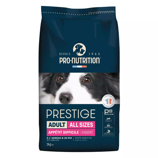 Pro Nutrition Prestige Dog Adult Dry Food Digestive Health - 3kg