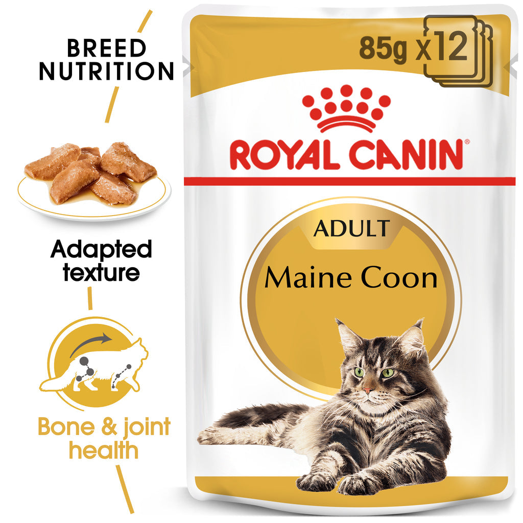 Feline Breed Nutrition Maine Coon (Wet Food - Pouches)