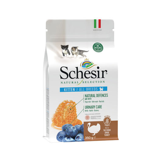 Schesir Natural Selection Kitten Dry Food-Turkeyweight: 1.4Kg