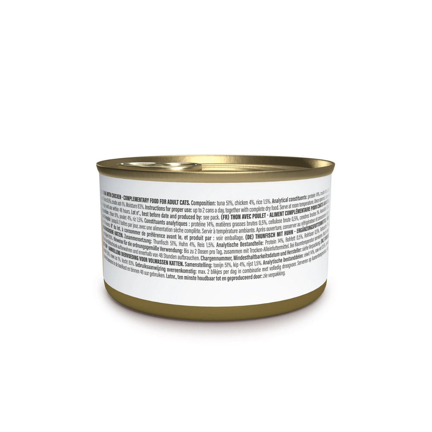 Schesir Wet Cat Food In Broth Can-Tuna With Chicken 70g