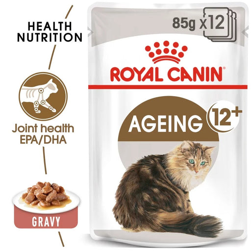 Feline Health Nutrition Ageing +12 Jelly (Wet Food - Pouches)