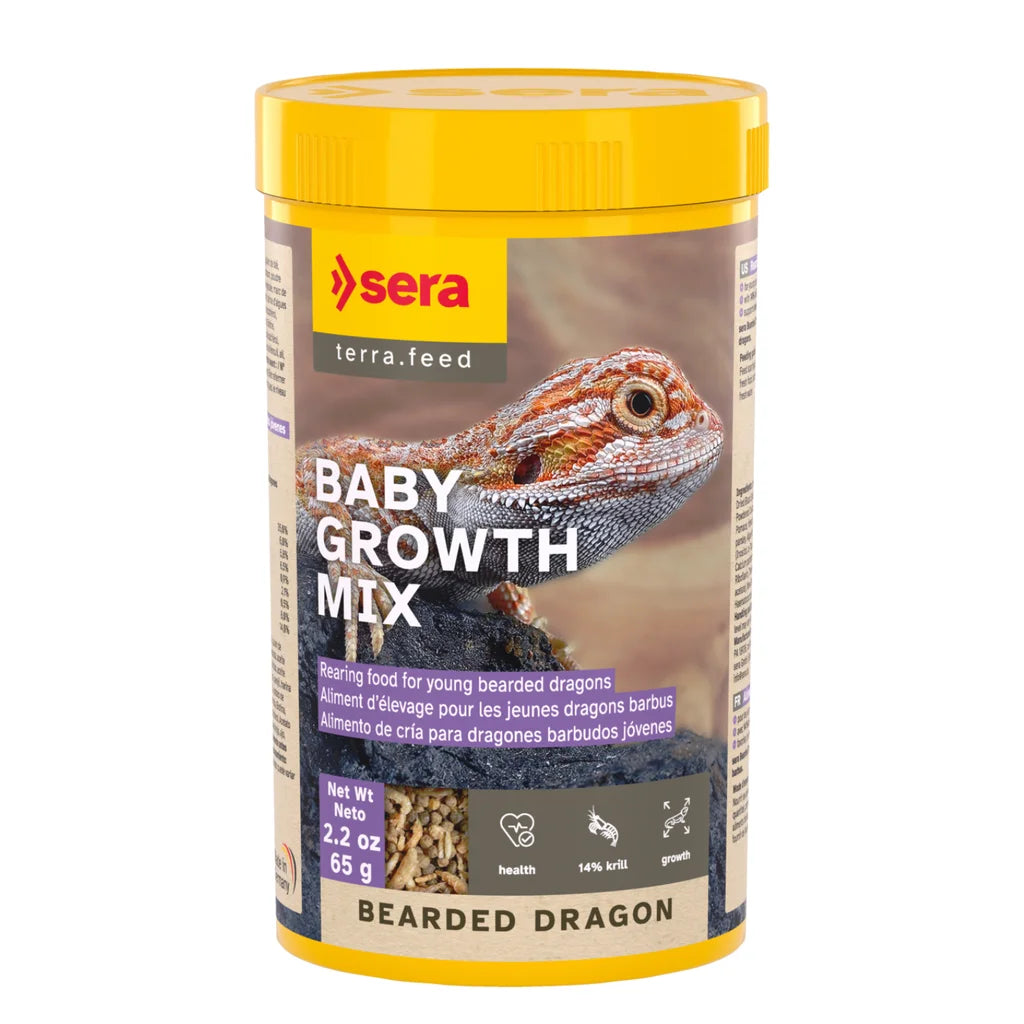Sera Bearded Dragon Baby Growth Mix - 250ml