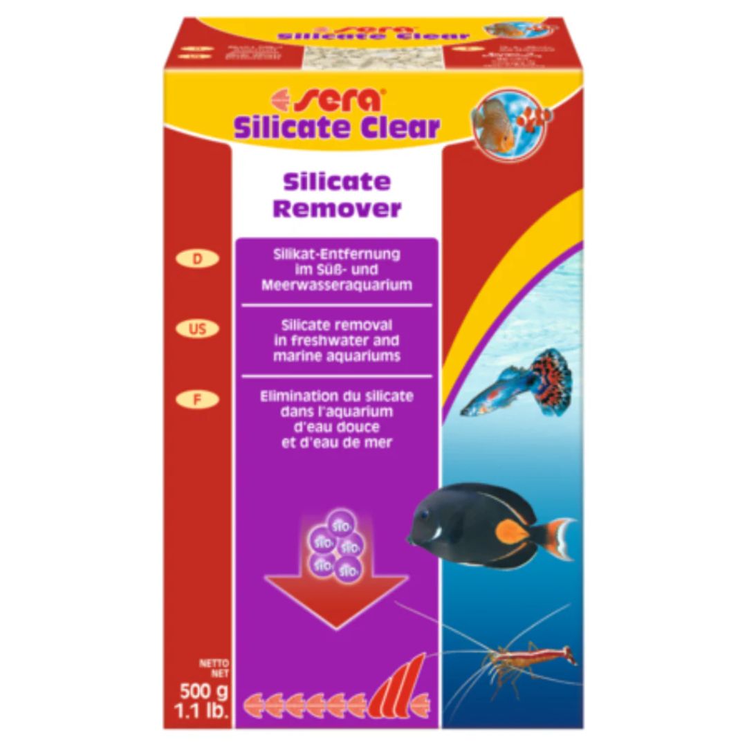 Sera Marin Silicate Clear 500G – Silicate Remover for Marine Tanks