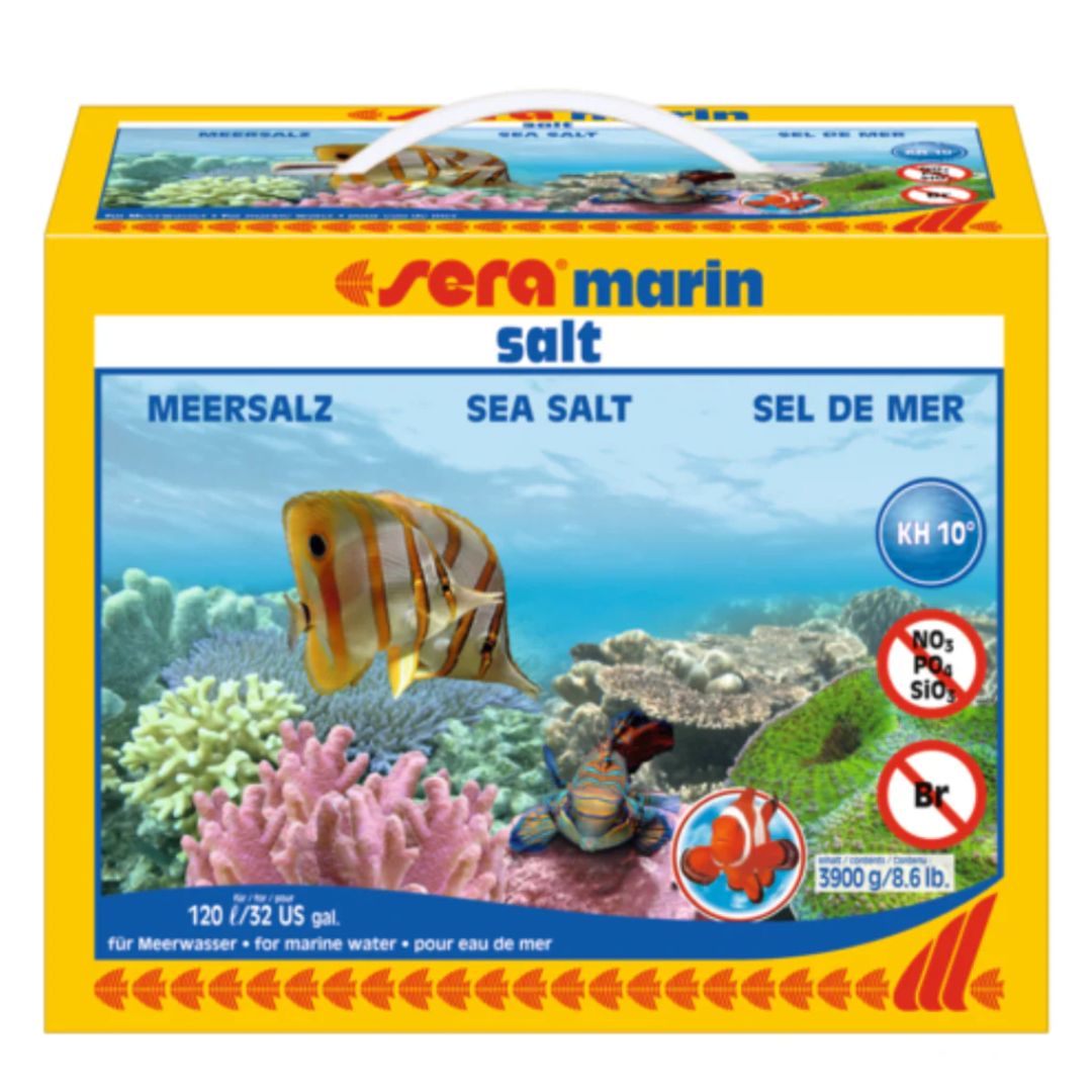 Sera Marin Salt Mix 3.9KG – Marine Water Conditioner for 120L
