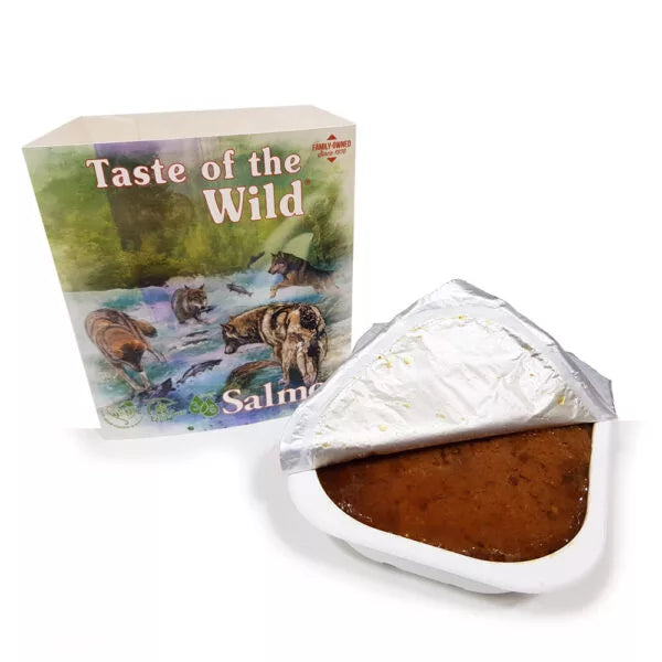 Taste of The Wild Dog Wet Food Salmon Fruit & Veg Tray - 390g