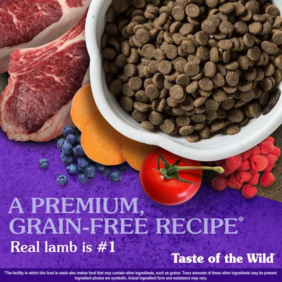 Taste Of Wild Sierra Mountain Canine Recipe With Roasted Lamb
