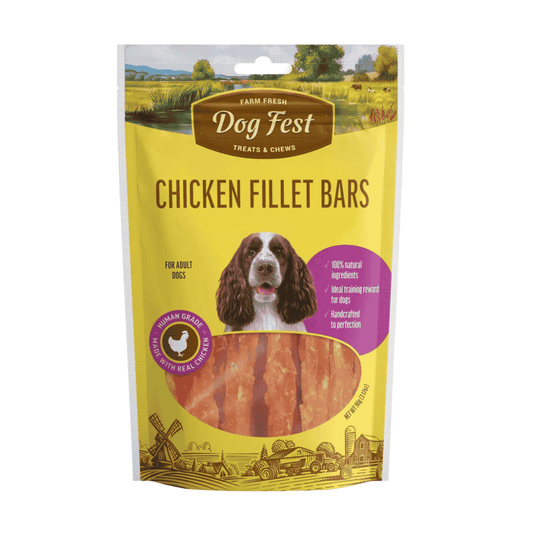 Dog Fest Chicken Fillet Bars for Adult Dogs 90g