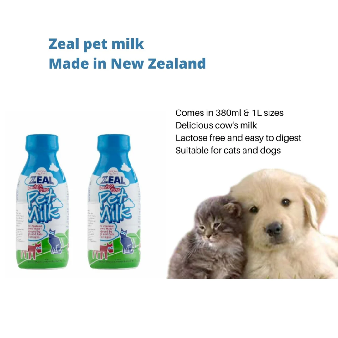 Pet Milk for Cats & Dogs ‚ 1L Lactose-Free Nutritional Drink