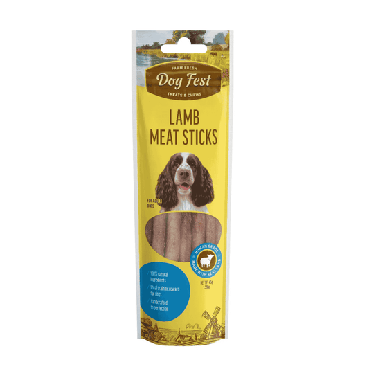 Dog Fest Lamb Meat Sticks for Adult Dogs - 45g (1.59 oz)