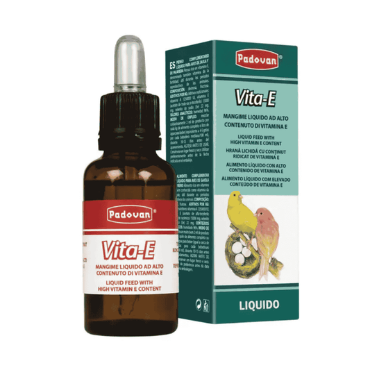Padovan Vita-E Liquid Supplement for Pets – 30ml Immune Boost
