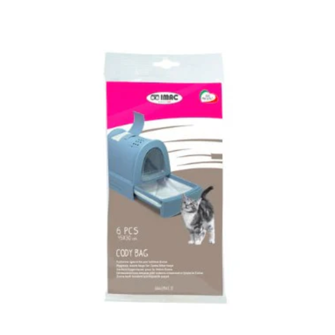 Imac Cody Bag Litter Box Liners – 45×30cm, 10-Pack