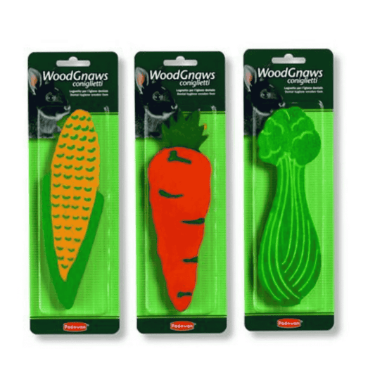Padovan Wood Gnaws for Rabbits – Safe Natural Chew Toy